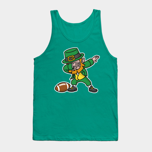 Dab dabbing leprechaun St. Patrick's day rugby